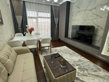 3 otaqlı yeni tikili - Əhmədli m. - 106 m²
