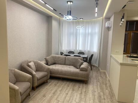 2 otaqlı yeni tikili - Şah İsmayıl Xətai m. - 75 m²