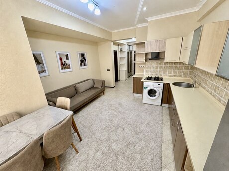 2 otaqlı yeni tikili - Şah İsmayıl Xətai m. - 55 m²