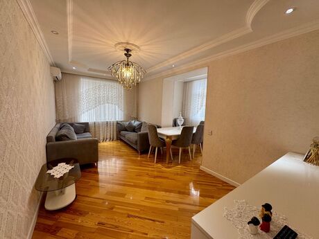 5 otaqlı köhnə tikili - Yeni Günəşli q. - 120 m²