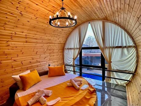 5 otaqlı həyət evi/bağ evi - Qəbələ - 150 m²