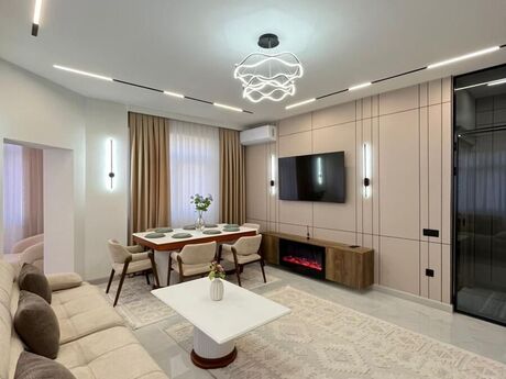 3 otaqlı yeni tikili - Şah İsmayıl Xətai m. - 93 m²