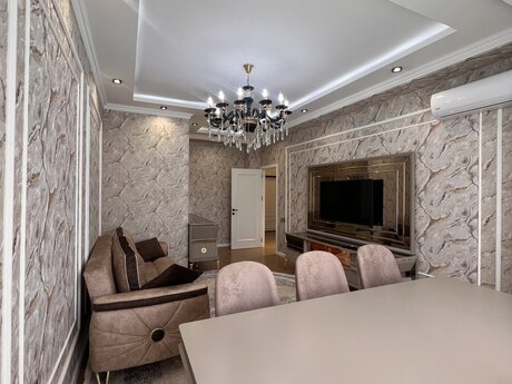 2 otaqlı yeni tikili - Nəriman Nərimanov m. - 87 m²