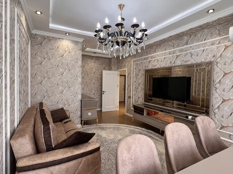 2 otaqlı yeni tikili - Nəriman Nərimanov m. - 87 m²
