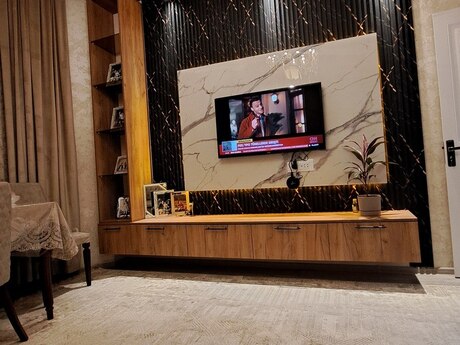 3 otaqlı yeni tikili - Bakıxanov q. - 75 m²