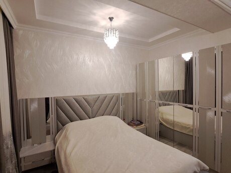 3 otaqlı yeni tikili - Bakıxanov q. - 75 m²