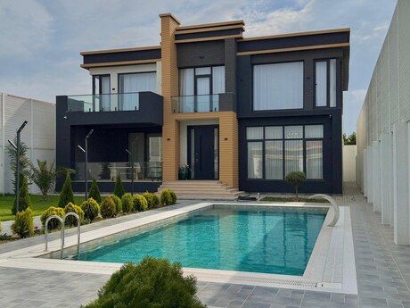 6 otaqlı həyət evi/bağ evi - Mərdəkan q. - 400 m²
