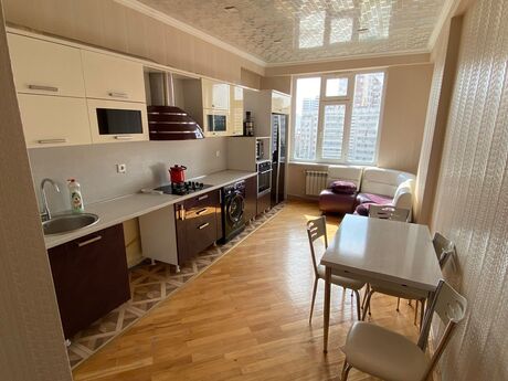 3 otaqlı yeni tikili - Memar Əcəmi m. - 93 m²