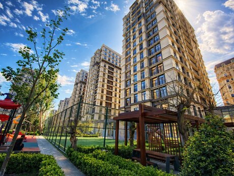 4 otaqlı yeni tikili - Nəriman Nərimanov m. - 136 m²