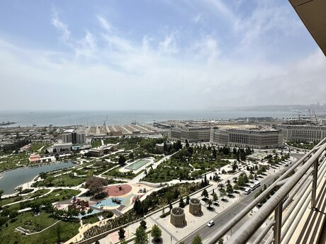 4 otaqlı yeni tikili - Ağ şəhər q. - 185 m²