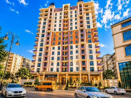 2 otaqlı yeni tikili - Xətai r. - 77 m²