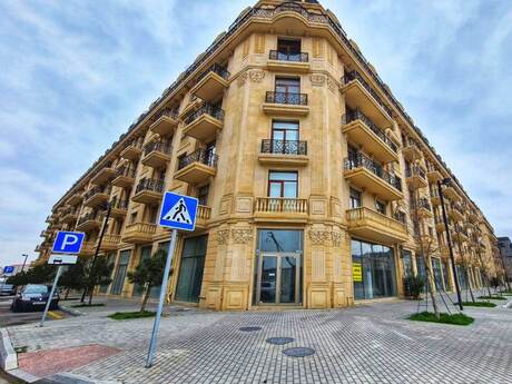3 otaqlı yeni tikili - Ağ şəhər q. - 138 m²
