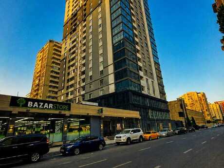 4 otaqlı yeni tikili - Şah İsmayıl Xətai m. - 202 m²