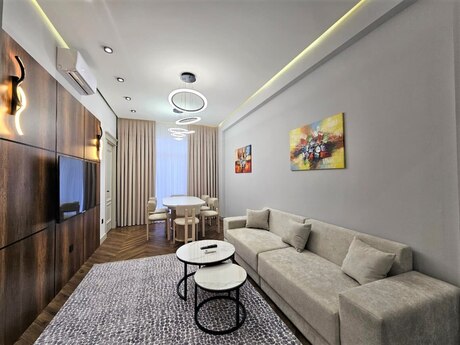 3 otaqlı yeni tikili - Nərimanov r. - 77 m²