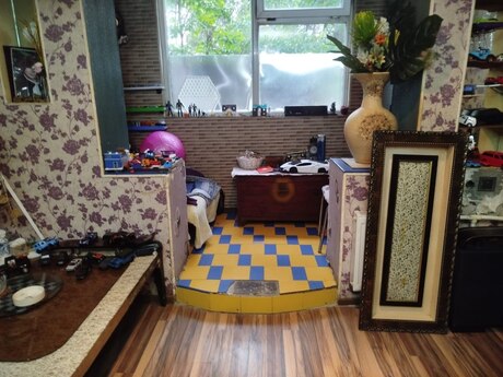 3 otaqlı köhnə tikili - Əhmədli m. - 85 m²