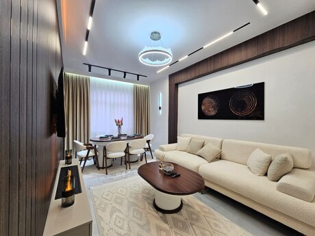 3 otaqlı yeni tikili - Şah İsmayıl Xətai m. - 93 m²