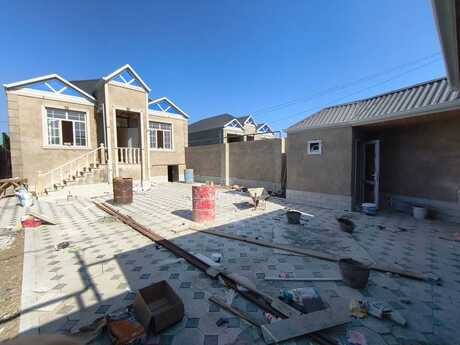 3 otaqlı həyət evi/bağ evi - Zabrat q. - 100 m²