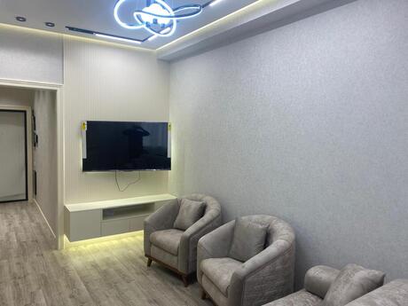 2 otaqlı yeni tikili - Şah İsmayıl Xətai m. - 75 m²