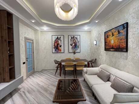 3 otaqlı yeni tikili - Xətai r. - 90 m²