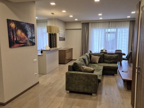 3 otaqlı yeni tikili - Nizami m. - 120 m²