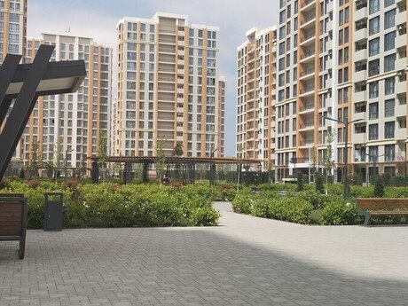 2 otaqlı yeni tikili - Elmlər Akademiyası m. - 46.5 m²