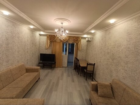 2 otaqlı yeni tikili - Həzi Aslanov m. - 74 m²