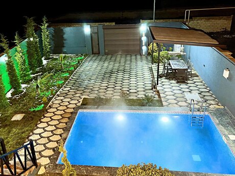 3 otaqlı həyət evi/bağ evi - Qəbələ - 150 m²