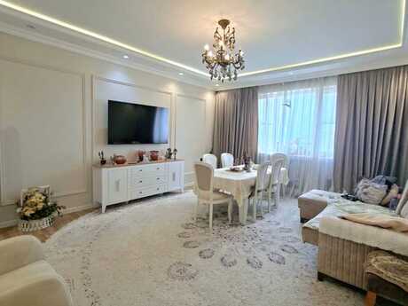 3 otaqlı yeni tikili - İnşaatçılar m. - 90 m²