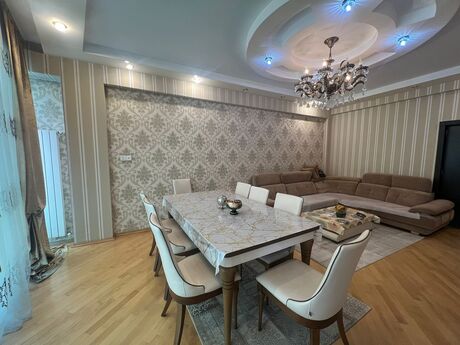 3 otaqlı yeni tikili - Şah İsmayıl Xətai m. - 94 m²