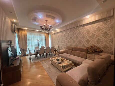 3 otaqlı yeni tikili - Şah İsmayıl Xətai m. - 94 m²