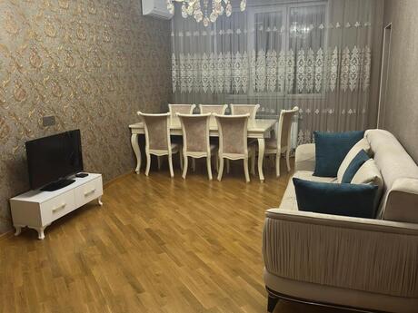 3 otaqlı yeni tikili - Bakıxanov q. - 100 m²