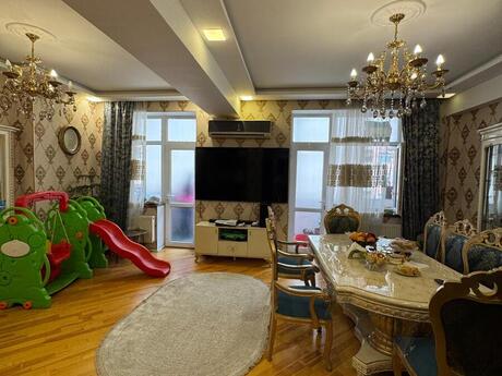 3 otaqlı yeni tikili - İnşaatçılar m. - 110 m²