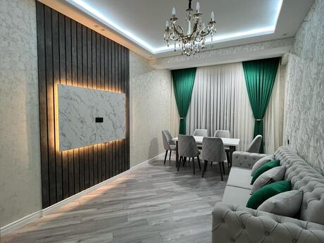 2 otaqlı yeni tikili - Şah İsmayıl Xətai m. - 58 m²
