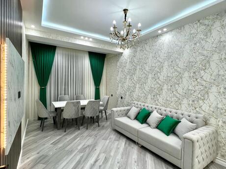 2 otaqlı yeni tikili - Şah İsmayıl Xətai m. - 58 m²