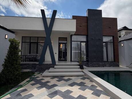 5 otaqlı həyət evi/bağ evi - Mərdəkan q. - 200 m²