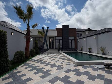 5 otaqlı həyət evi/bağ evi - Mərdəkan q. - 200 m²