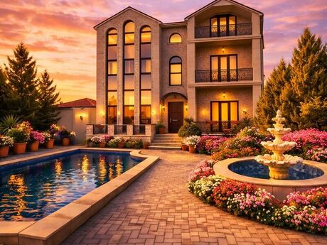 7 otaqlı həyət evi/bağ evi - Şüvəlan q. - 365 m²