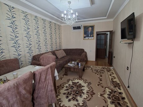 3 otaqlı yeni tikili - İnşaatçılar m. - 65 m²