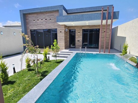 4 otaqlı həyət evi/bağ evi - Şüvəlan q. - 140 m²