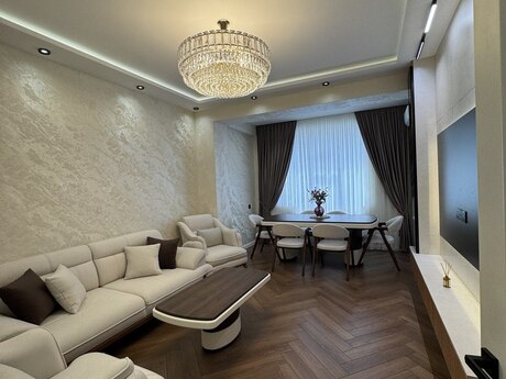 3 otaqlı yeni tikili - Həzi Aslanov m. - 105 m²