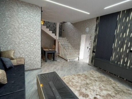 3 otaqlı həyət evi/bağ evi - Novxanı q. - 124 m²