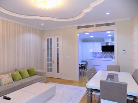 3 otaqlı yeni tikili - Səbail r. - 120 m²