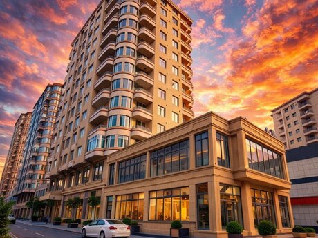 3 otaqlı yeni tikili - Nəriman Nərimanov m. - 150 m²