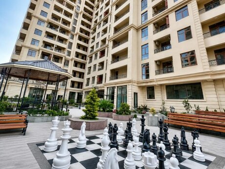 3 otaqlı yeni tikili - Nəsimi r. - 105 m²