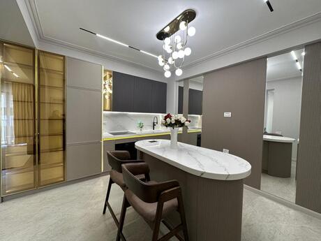 2 otaqlı yeni tikili - Şah İsmayıl Xətai m. - 88 m²