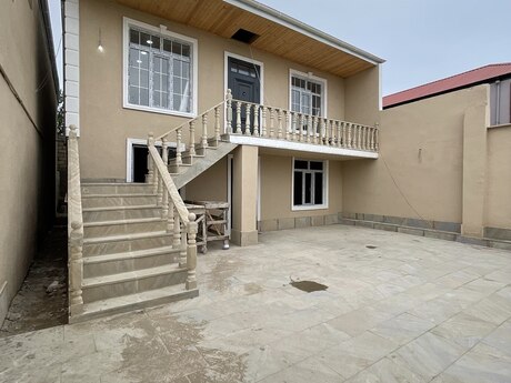 6 otaqlı həyət evi/bağ evi - Hövsan q. - 160 m²