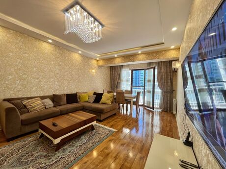 2 otaqlı yeni tikili - Şah İsmayıl Xətai m. - 72 m²