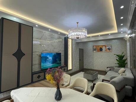 3 otaqlı yeni tikili - Qara Qarayev m. - 129 m²