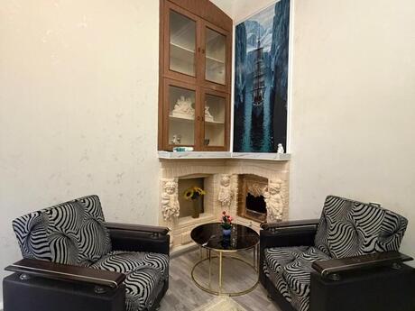 3 otaqlı köhnə tikili - Nizami m. - 80 m²