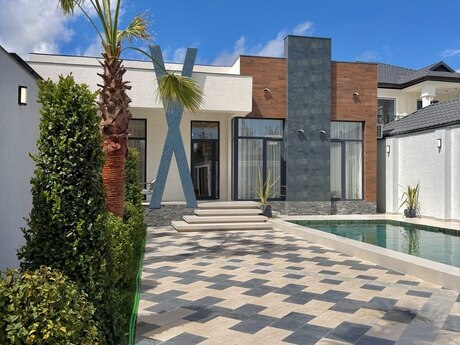 5 otaqlı həyət evi/bağ evi - Mərdəkan q. - 180 m²